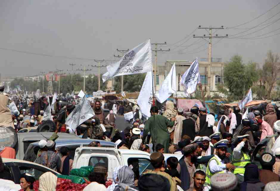 &nbsp;La festa dei talebani per il terzo anniversario della presa del potere in Afghanistan - foto Ansa