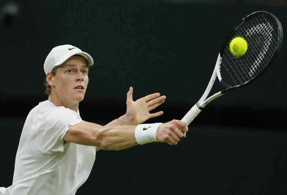 Jannik Sinner (foto Ap, via LaPresse)