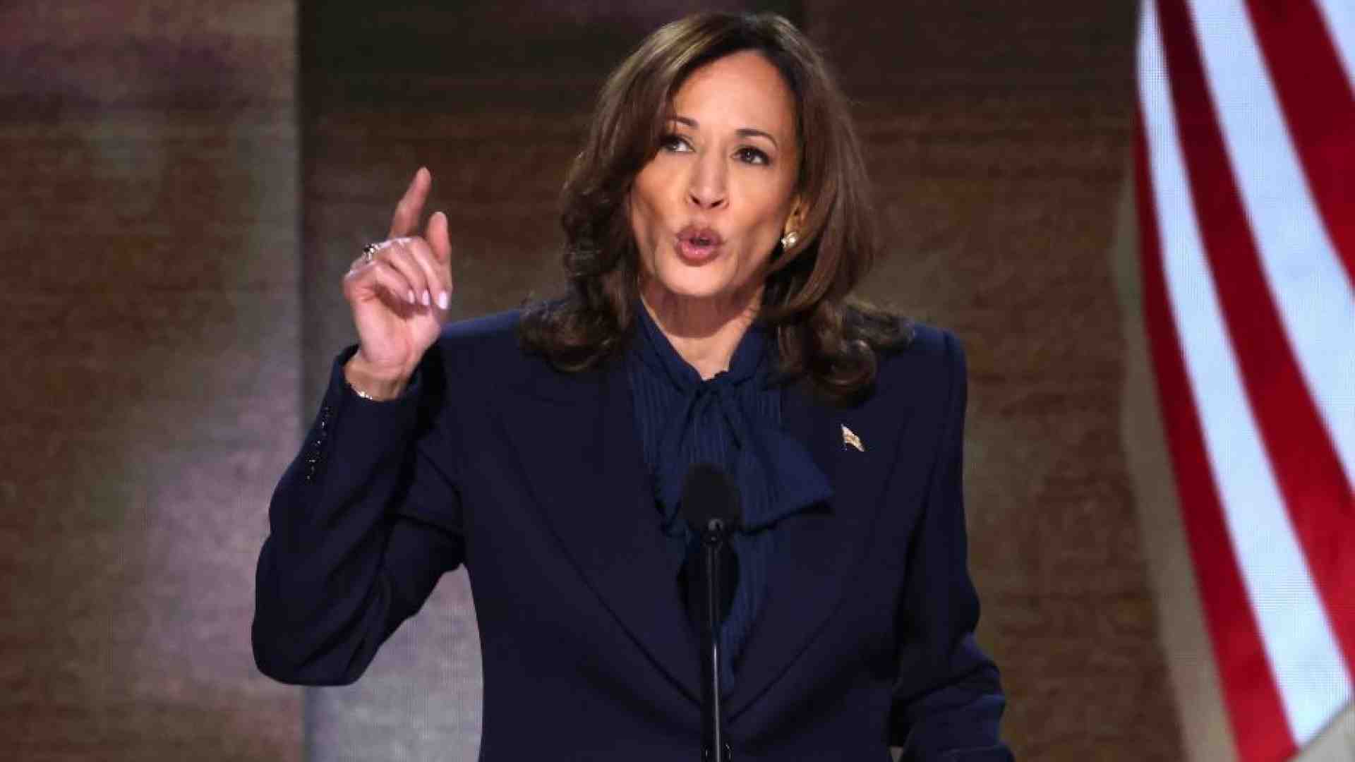 Immagine di Kamala Harris: «Sarò la presidente di tutti»