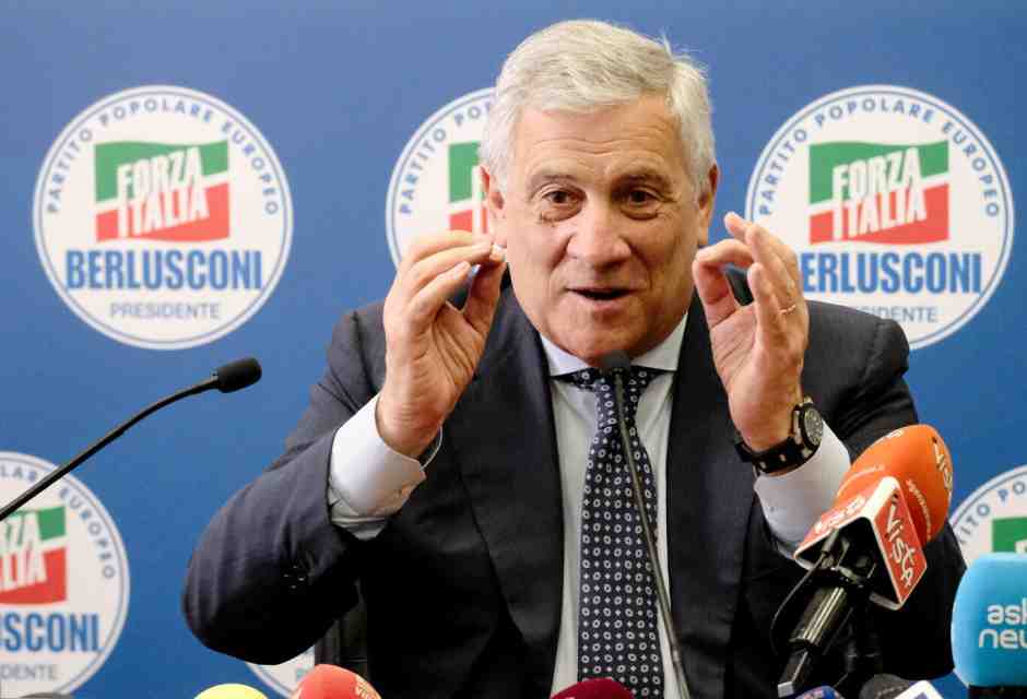 Antonio Tajani (foto LaPresse)