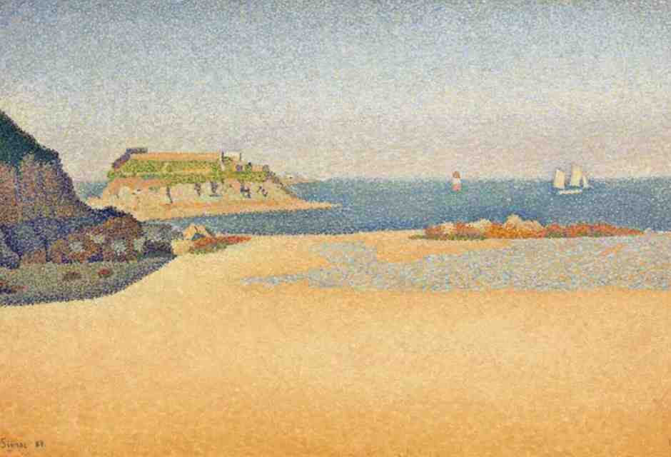 Paul Signac, "Portrieux La Comtesse", 1888