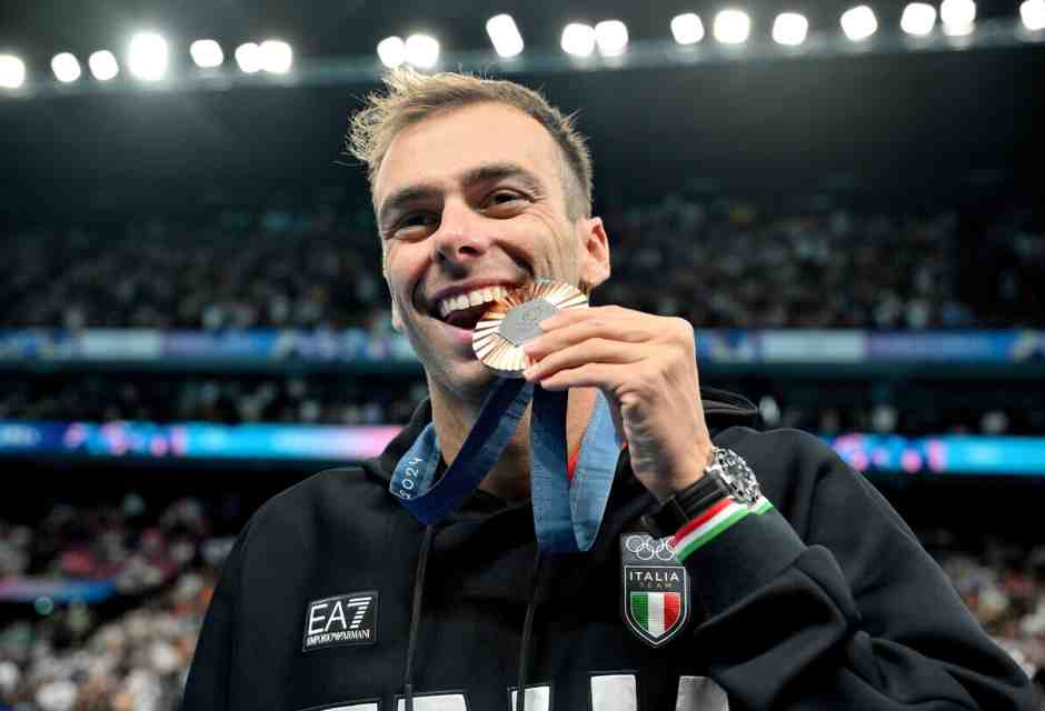 &nbsp;Gregorio Paltrinieri - foto Ansa