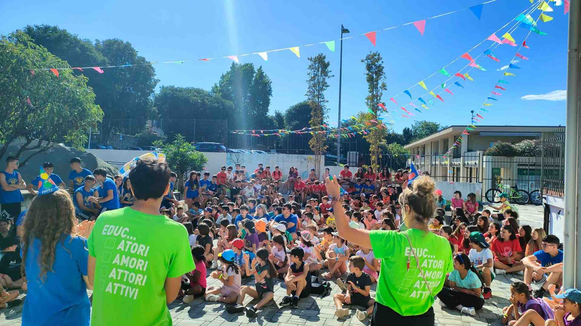 Immagine di Lonato - Dante accompagna due Grest alle... stelle