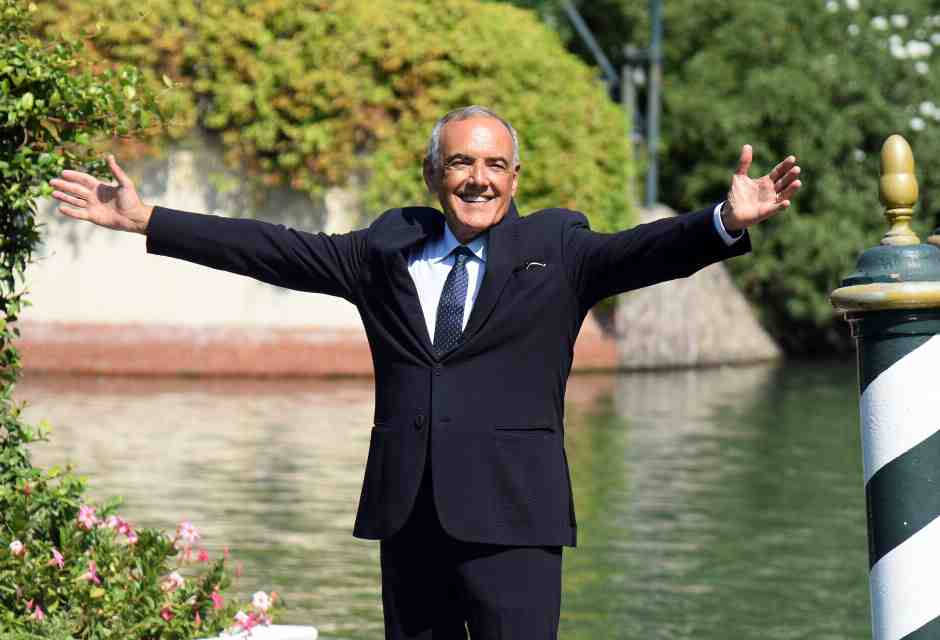 Alberto Barbera al Festival del cinema di Venezia 2022 (LaPresse)&nbsp;<br />