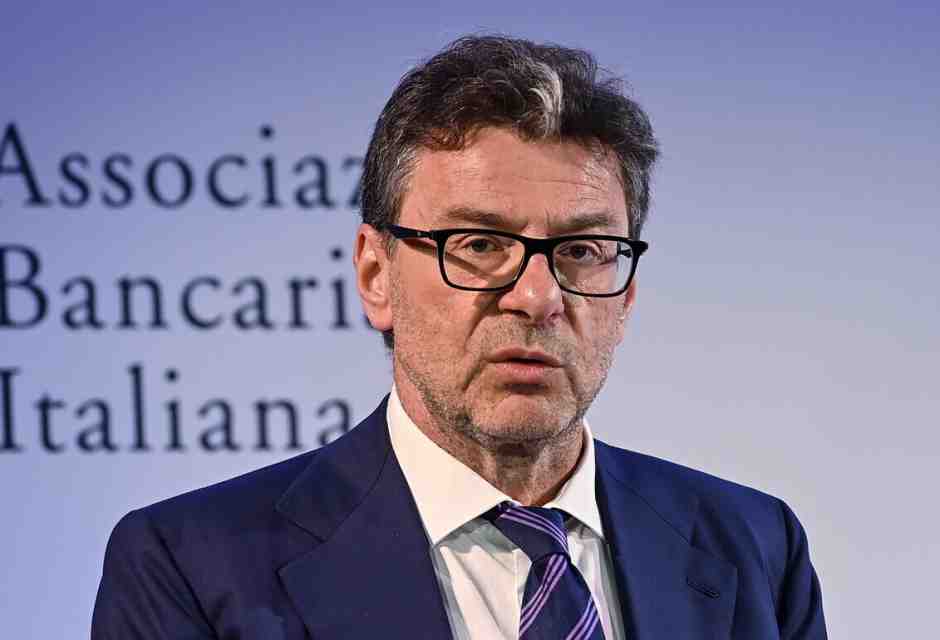 &nbsp;Giancarlo Giorgetti - foto Ansa