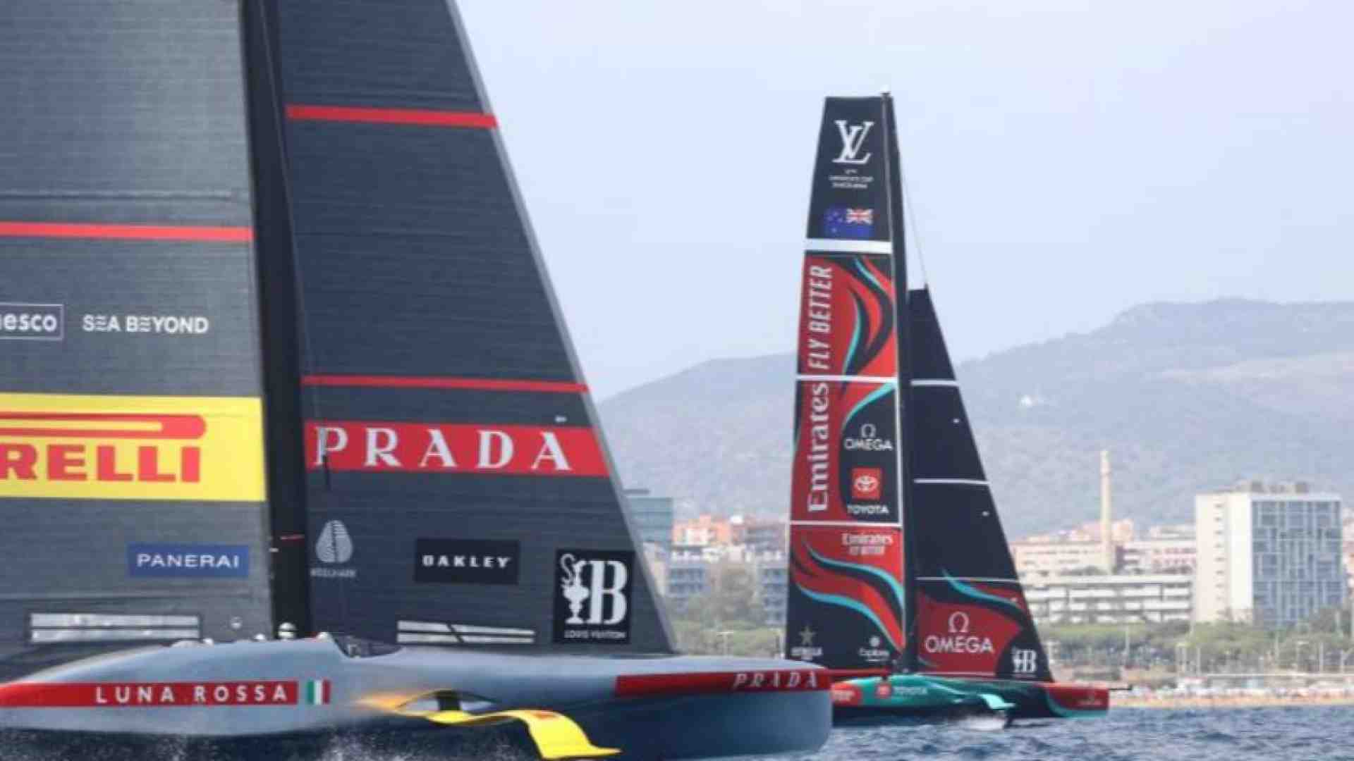 Immagine di Luna Rossa, la Vuitton per sfidare New Zealand