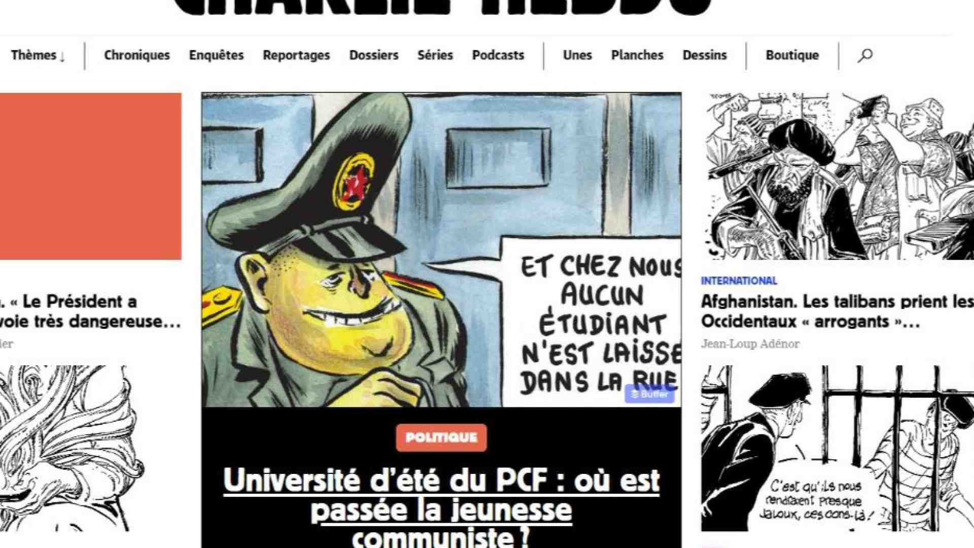 Immagine di La vignetta “abietta” sulla Madonna: due associazioni denunciano Charlie Hebdo