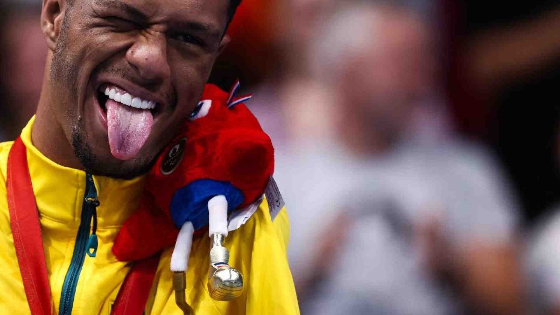 Immagine di Gabrielzinho Araujo, un ciclone di energia che travolge le Paralimpiadi