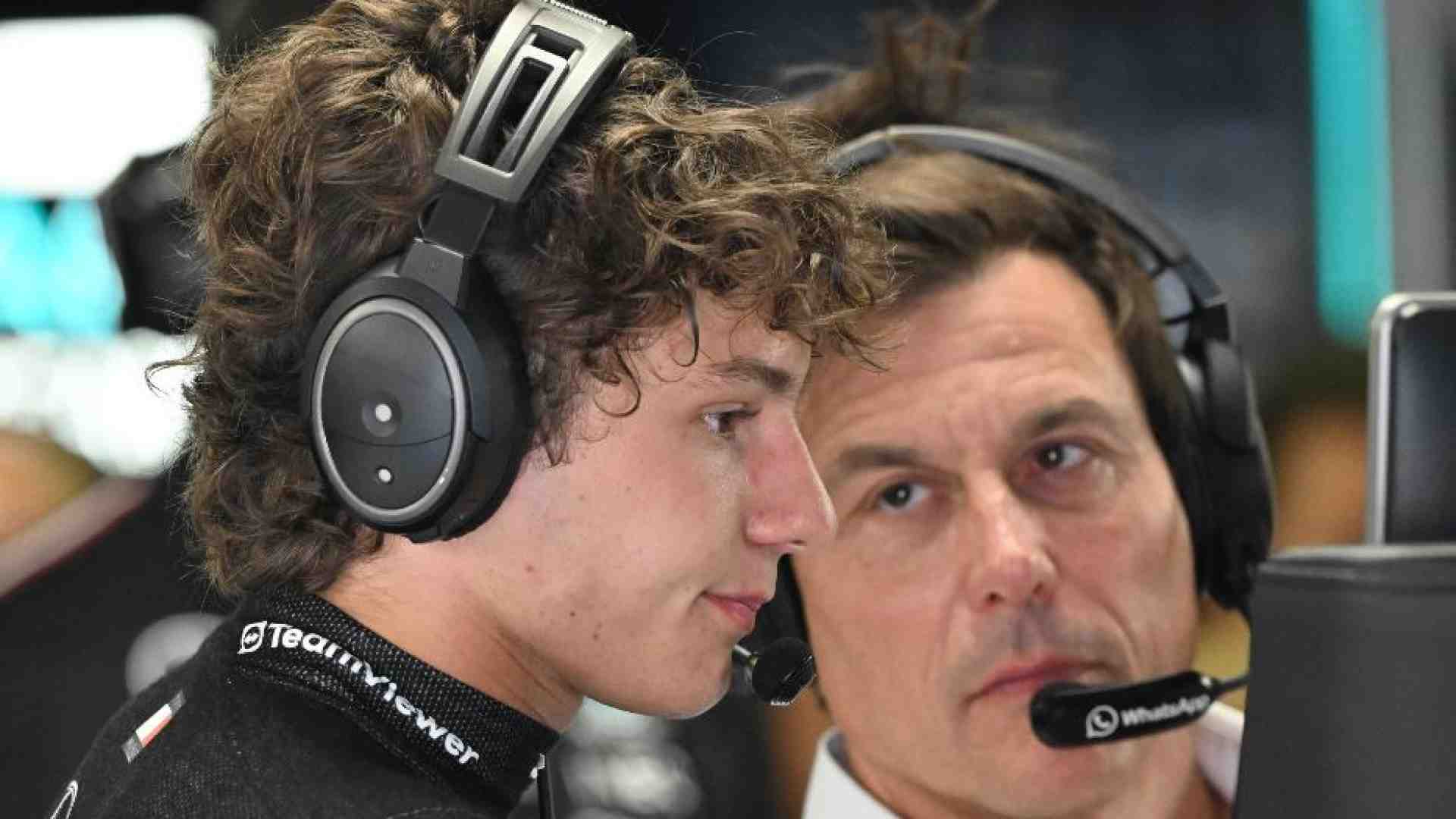Immagine di Kimi Antonelli alla Mercedes, dopo anni un italiano in Formula1