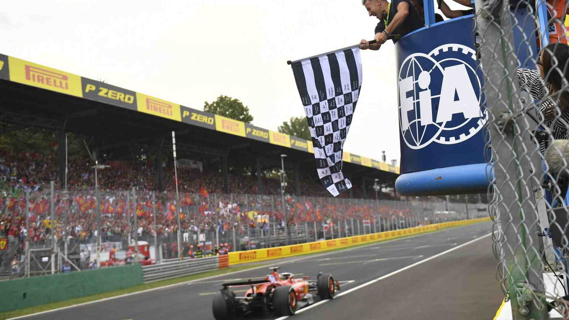 Immagine di A Monza vince Charles Leclerc, vince la Ferrari di Vasseur