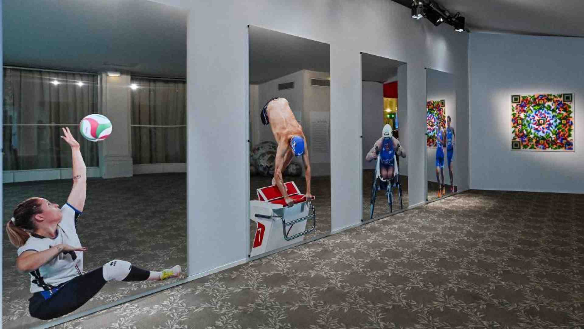 Immagine di A Casa Italia paralimpica anche l'arte è inclusiva