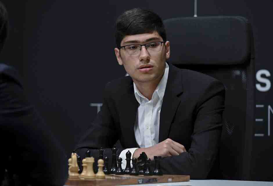&nbsp;Alireza Firouzja - foto Ansa