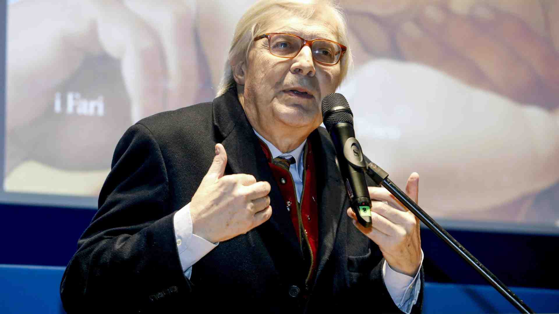 Immagine di Sgarbi: "Il caso Boccia? Sangiuliano dovrà spiegare. È il suo contrappasso”