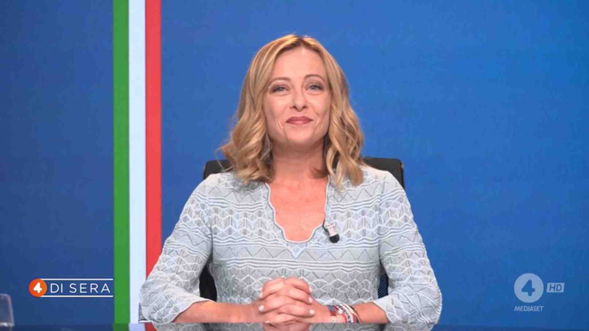 Immagine di Meloni: centrodestra compattissimo. Priorità pensioni minime