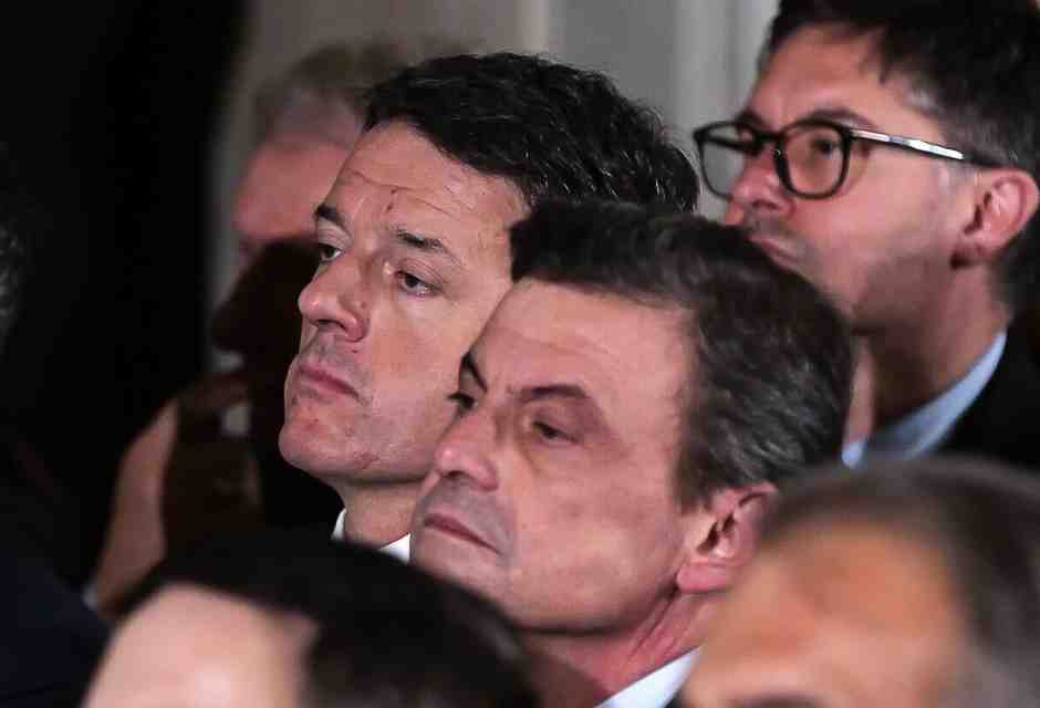 &nbsp;Matteo Renzi e Carlo Calenda - foto Ansa