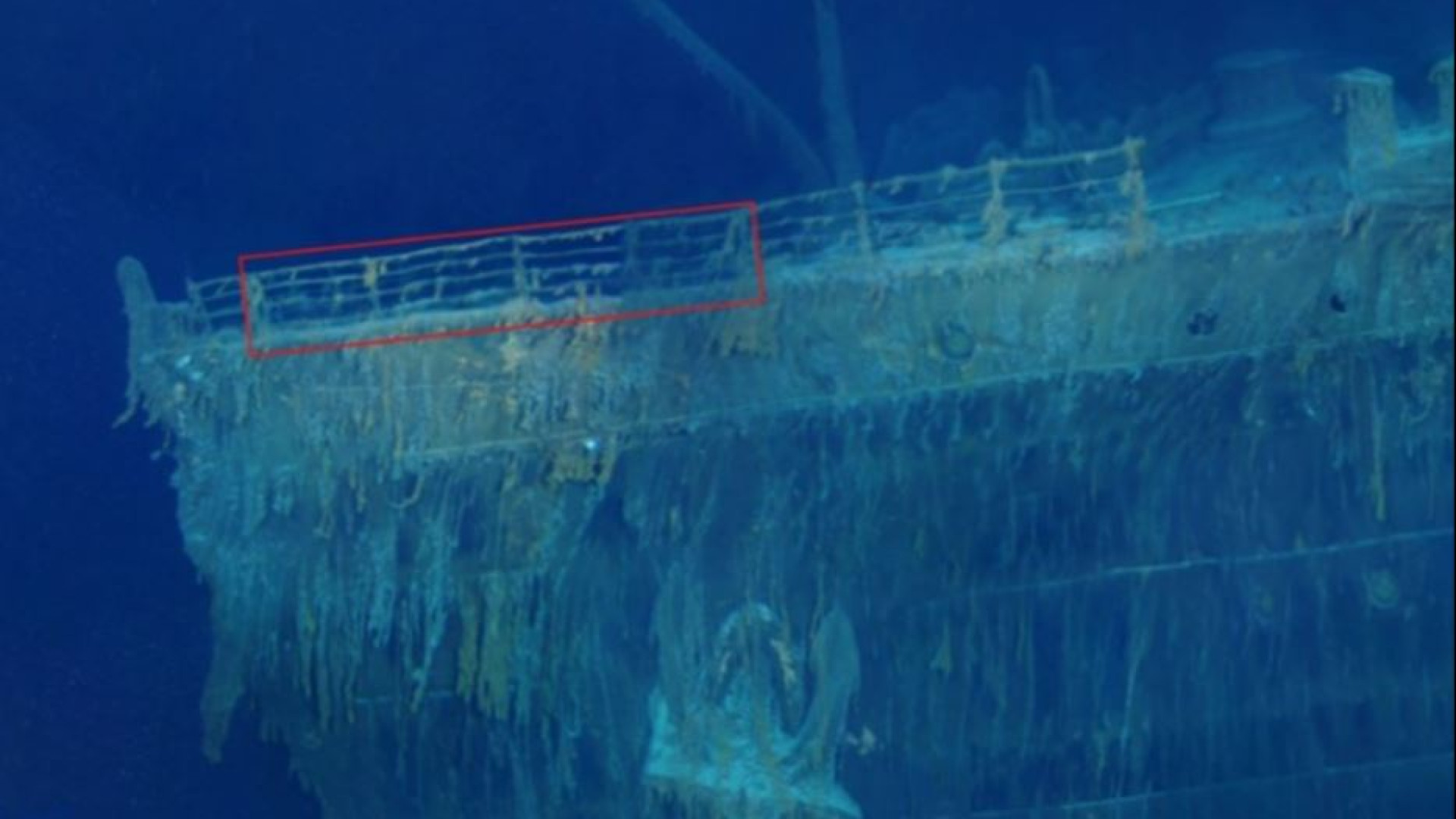 Immagine di La prua del Titanic sta crollando: «Deterioramento inevitabile»