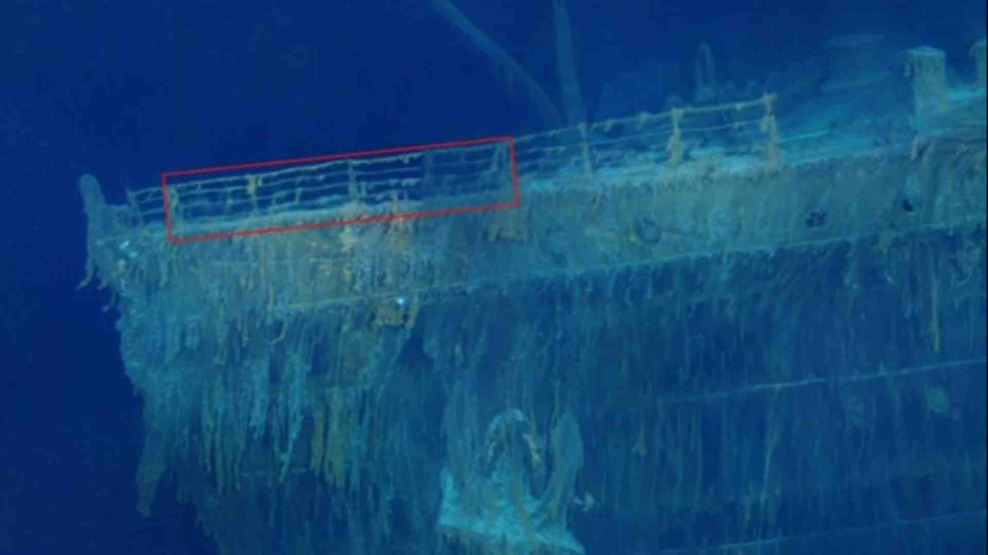 Immagine di La prua del Titanic sta crollando: «Deterioramento inevitabile»