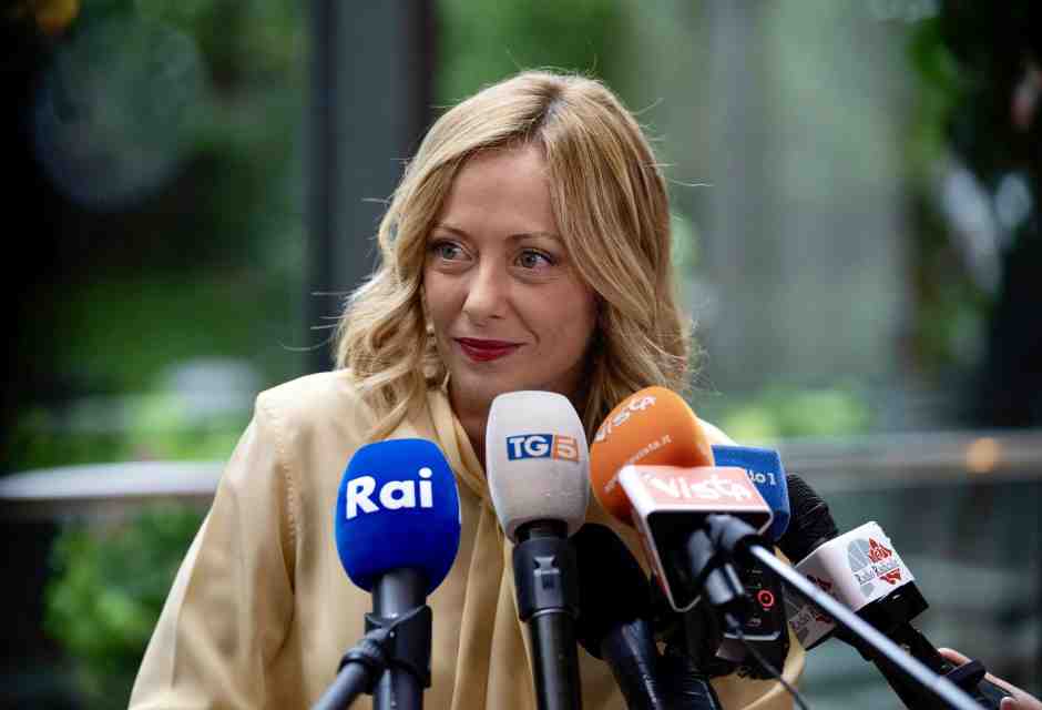 &nbsp;Giorgia Meloni - foto Ansa