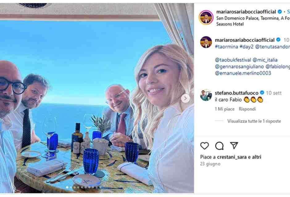 Dal profilo X di Maria Rosaria Boccia