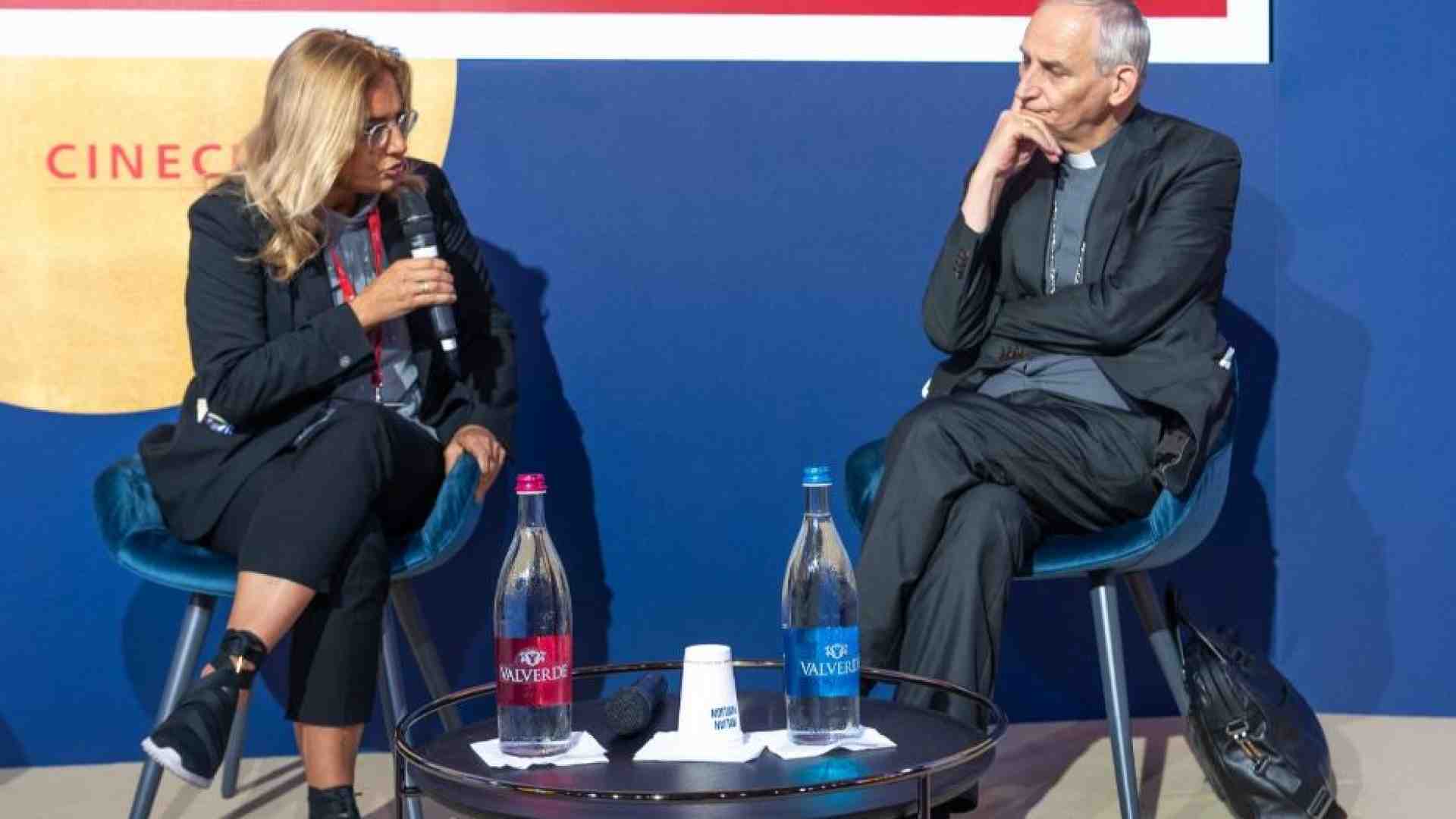 Immagine di Zuppi «La Chiesa e il cinema, un incontro necessario e vitale»