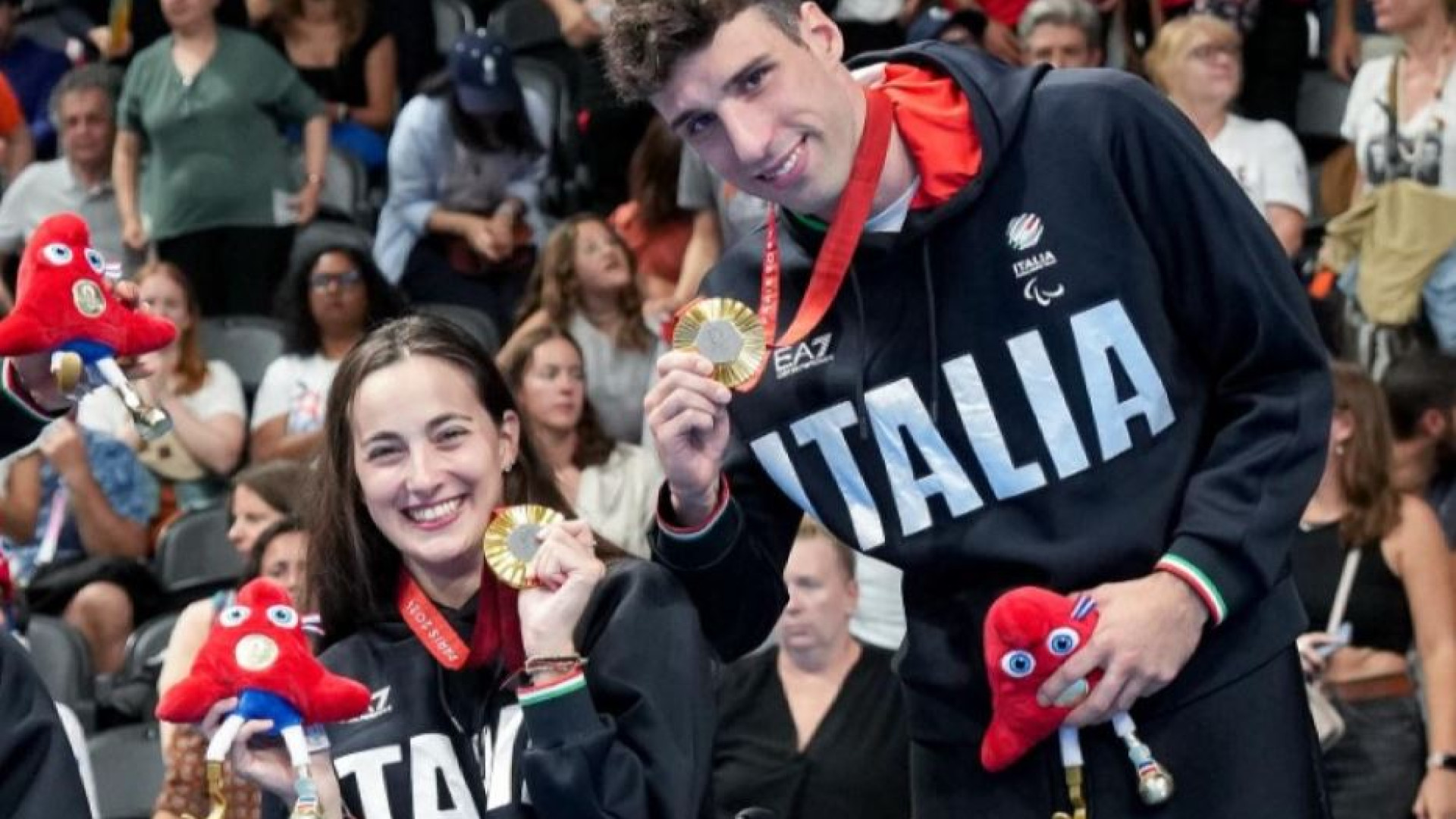 Immagine di Raimondi e Terzi: «L'emozione di vincere da mamma e papà»