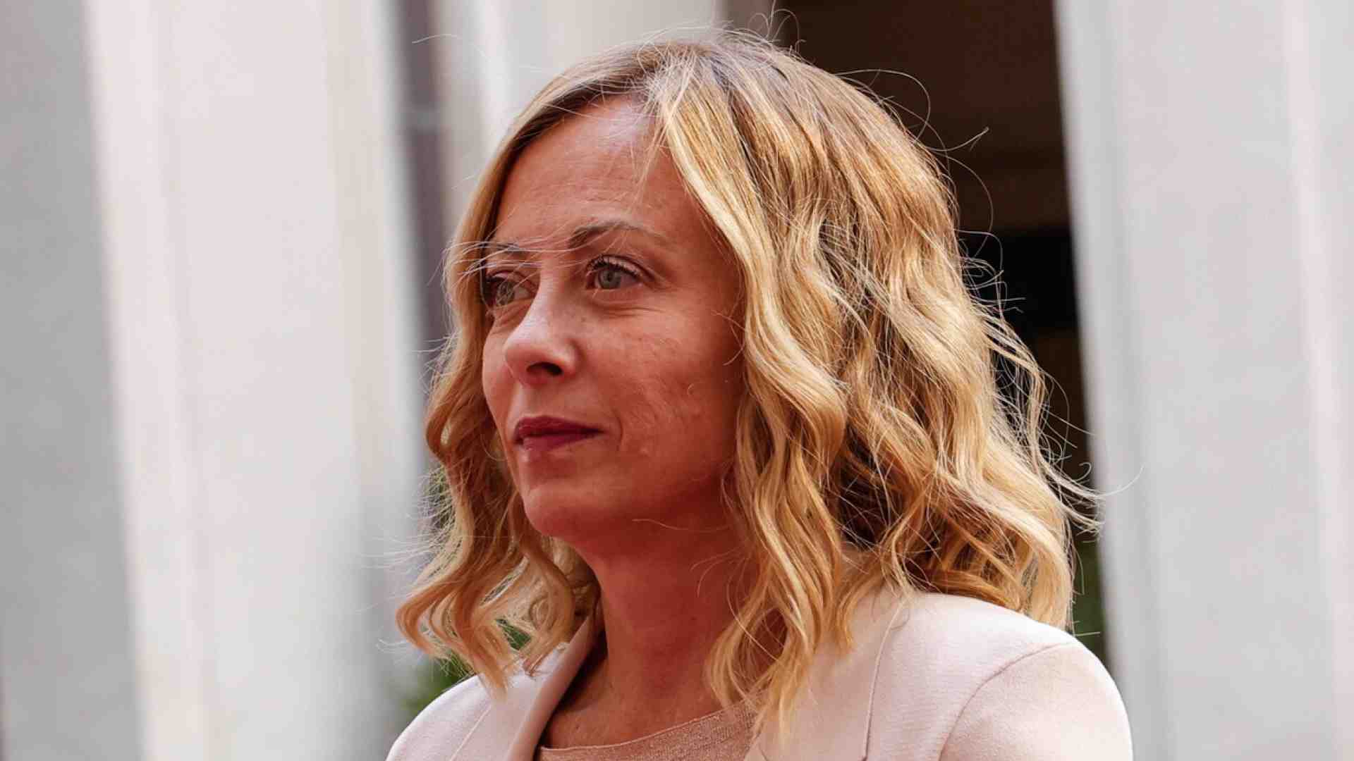 Immagine di Meloni: "L'impegno dei paesi del G7 per l'Ucraina non cesserà fino a una pace giusta"