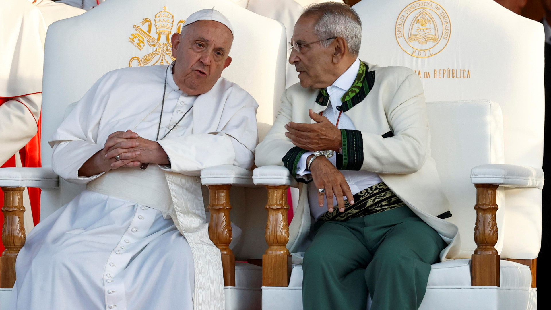 Immagine di Il Papa: «Bene la riconciliazione con l'Indonesia, ora lotta alla povertà»