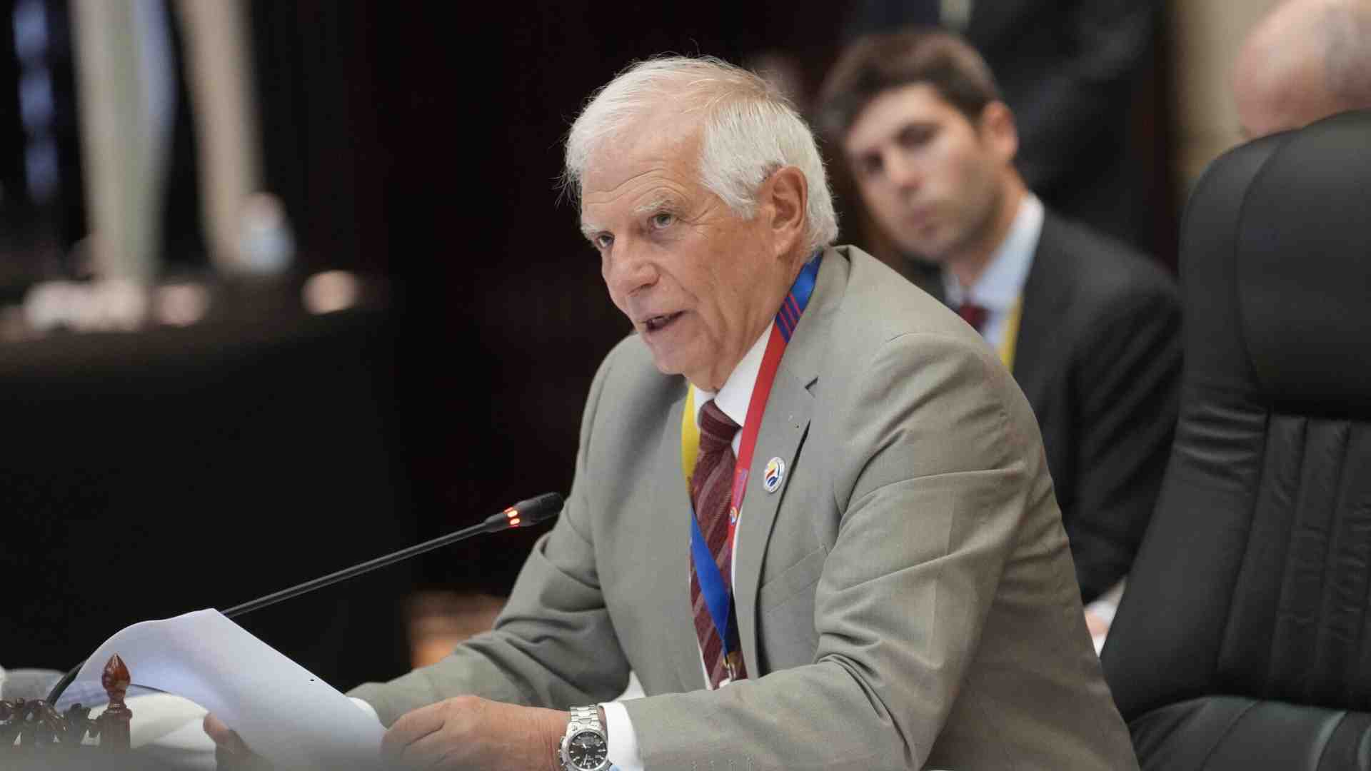 Immagine di Borrell: "Sulle armi all'Ucraina conta la parola di Meloni"