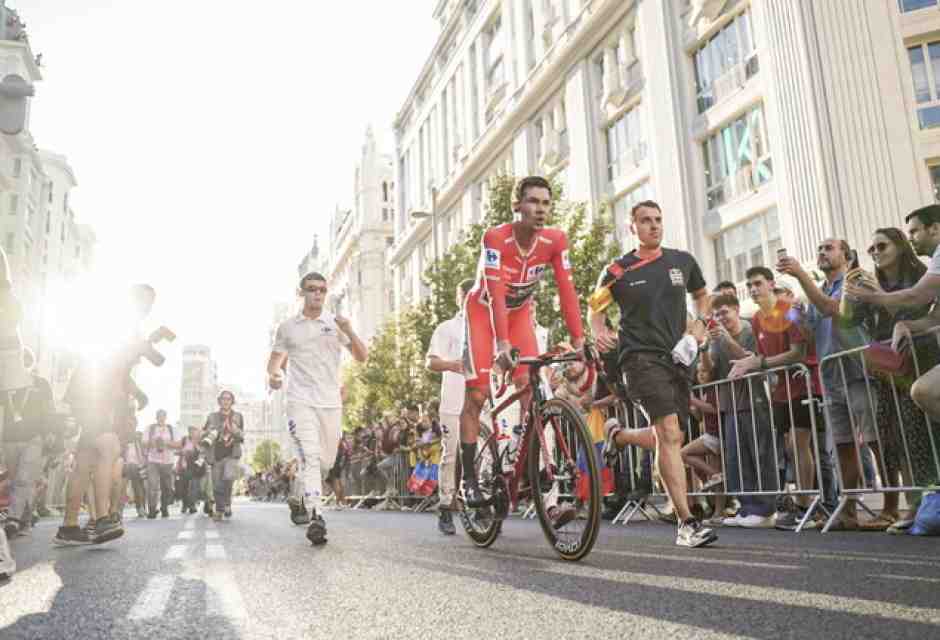 Primoz Roglic ha vinto la Vuelta 2024, la sua quarta in carriera (foto Unipublic/Cxcling/Naike Ere&ntilde;ozaga)<br />