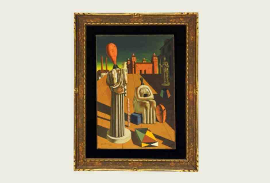 Giorgio De Chirico, “Le muse inquietanti”, 1917-18 (Olycom)