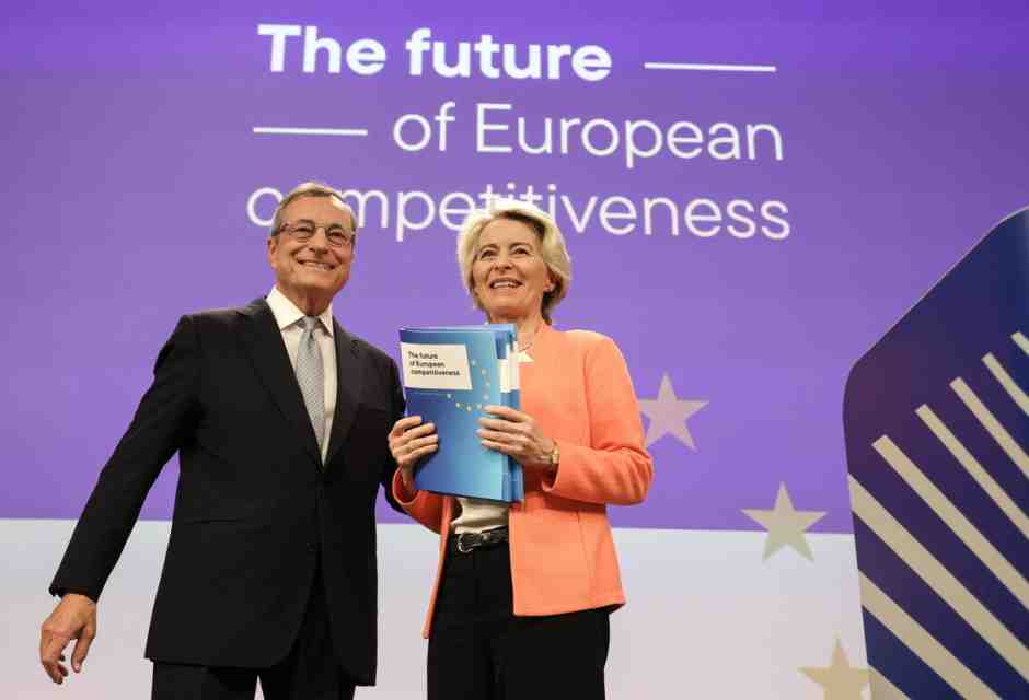 No ai cambiamenti radicali. Per von der Leyen il rapporto Draghi non è esistenziale
