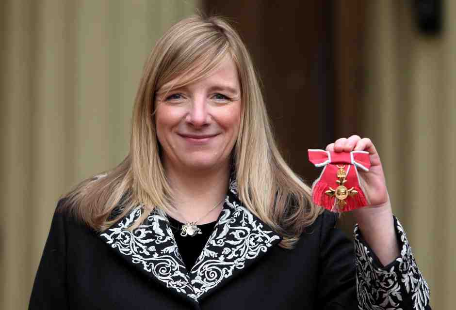 Sarah Burton (foto Epa, via Ansa)