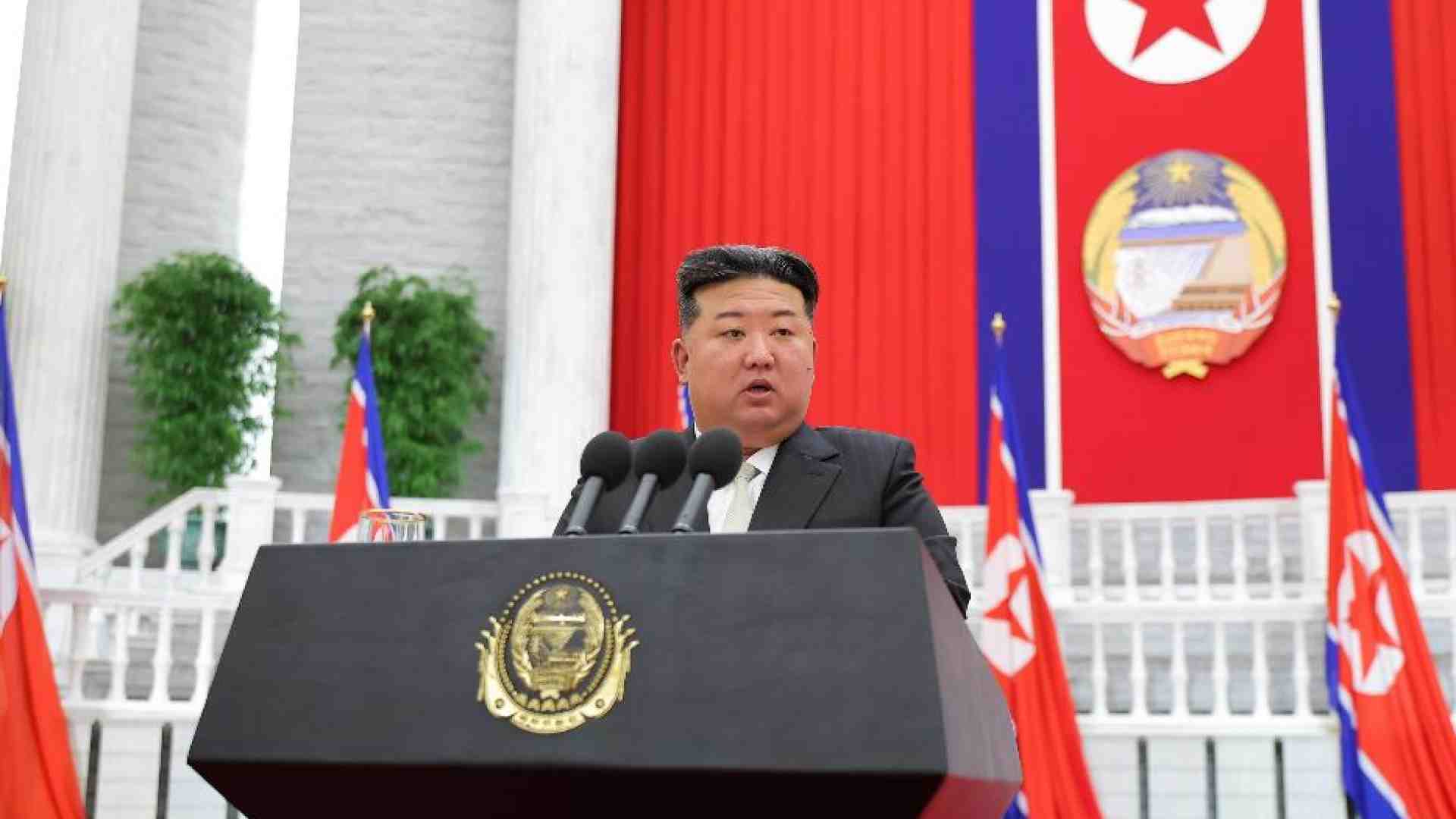 Immagine di Kim risfodera la minaccia nucleare contro gli Usa
