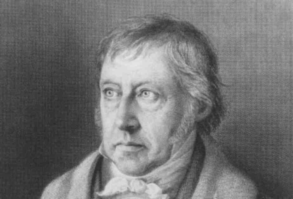 Una citazione da Hegel