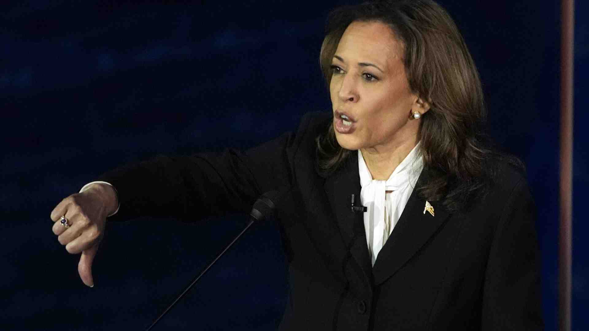 Immagine di Kamala mette a nudo il “pacifismo” di Trump