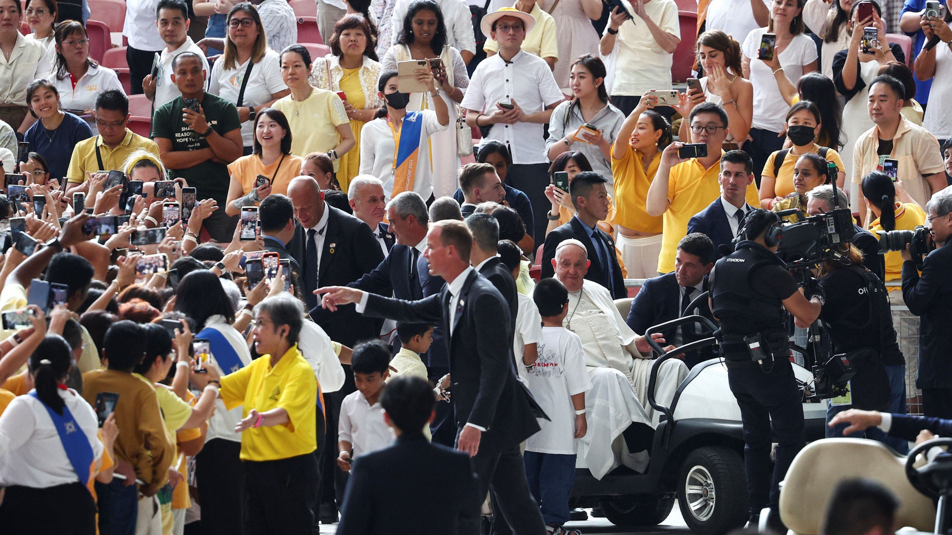 Immagine di L'omelia del Papa: «Senza amore non si costruisce niente»
