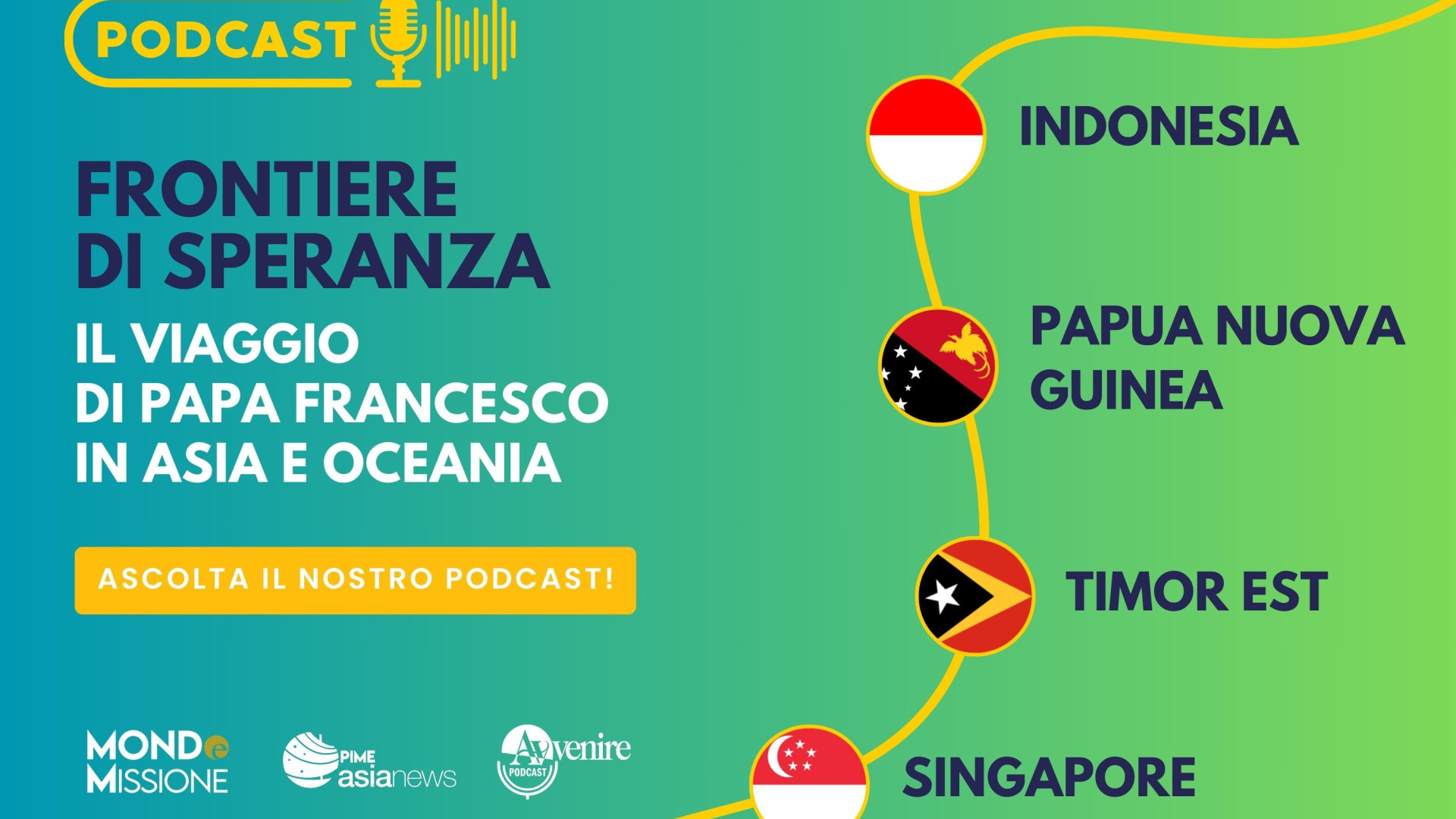 Immagine di Il Papa e i grattacieli di Singapore
