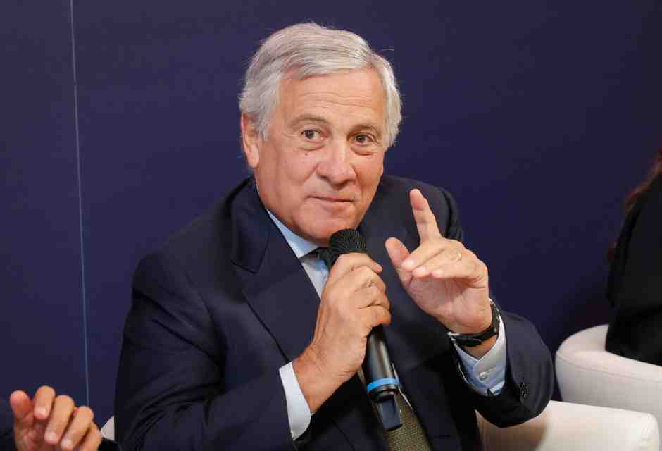 Antonio Tajani - foto Ansa