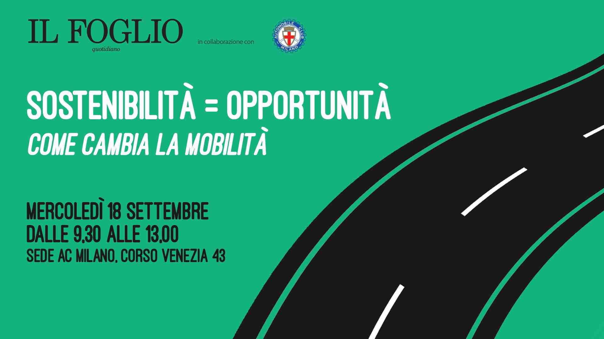 Immagine di Una nuova era per la Mobilità. Sostenibilità = Opportunità