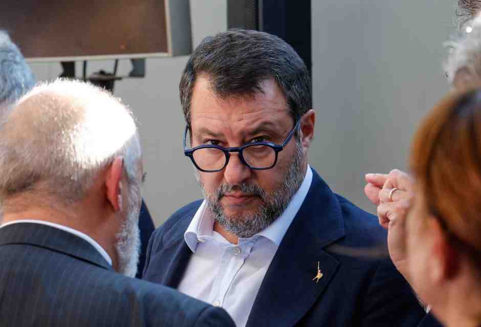 &nbsp;Matteo Salvini - foto Ansa