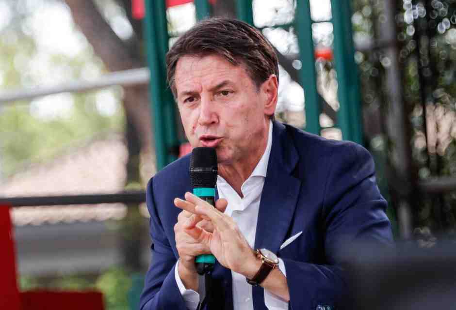 &nbsp;Giuseppe Conte - foto Ansa