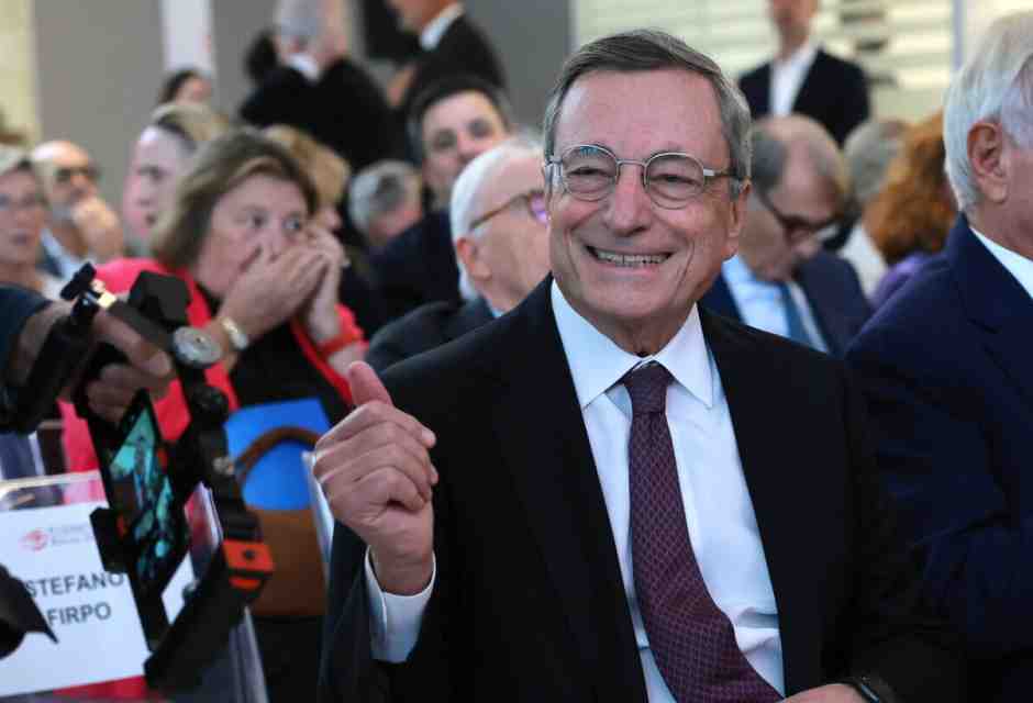 &nbsp;Mario Draghi - foto Ansa