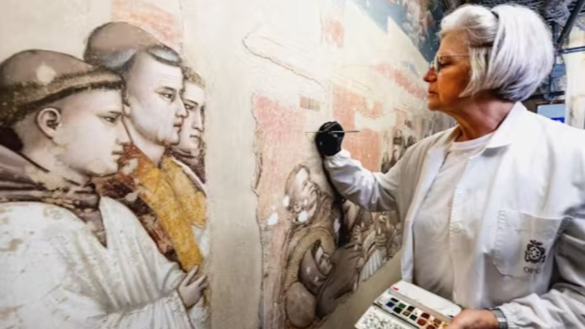 Immagine di Tornano a splendere gli affreschi di Giotto della Cappella Bardi