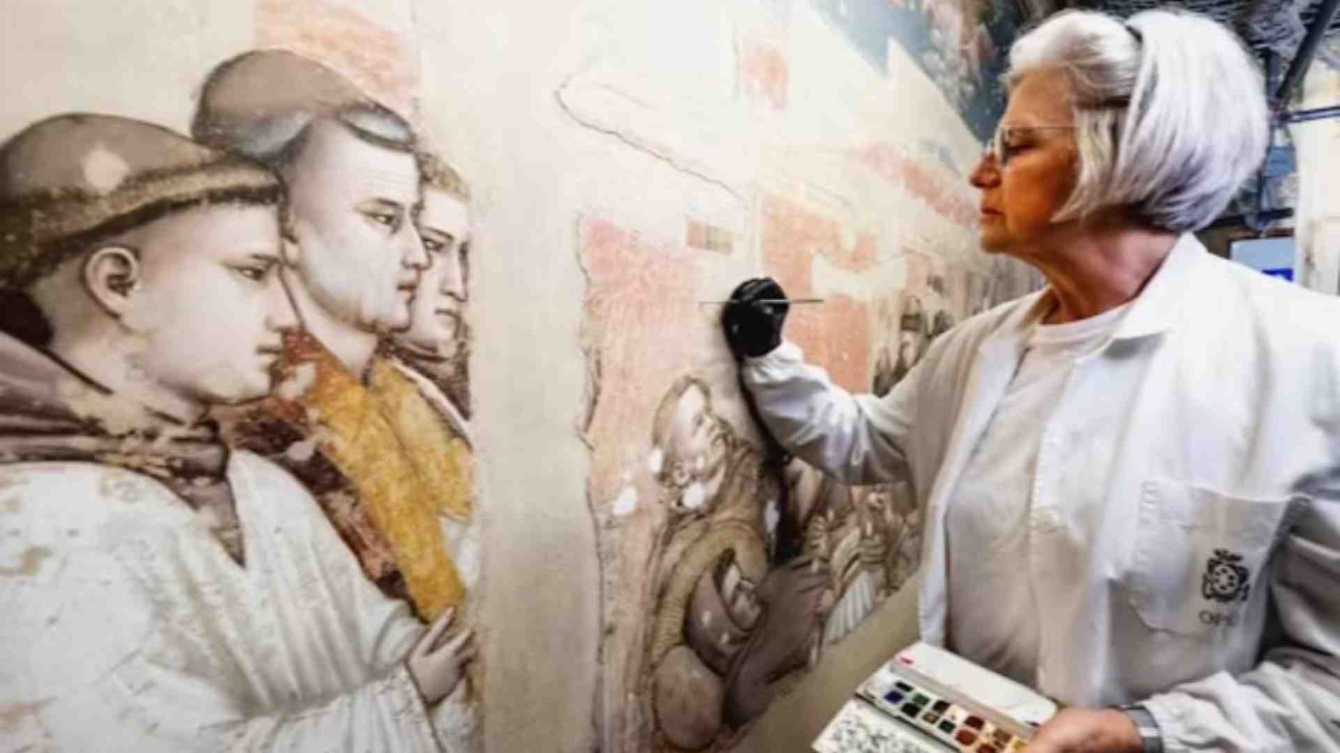 Immagine di Tornano a splendere gli affreschi di Giotto della Cappella Bardi