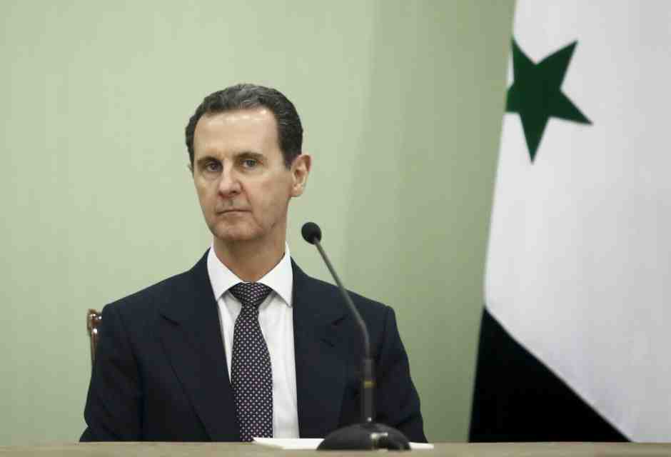 Bashar el Assad (foto Getty)