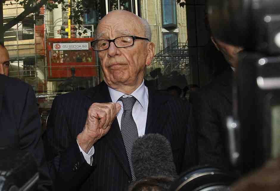 Rupert Murdoch - foto LaPresse 