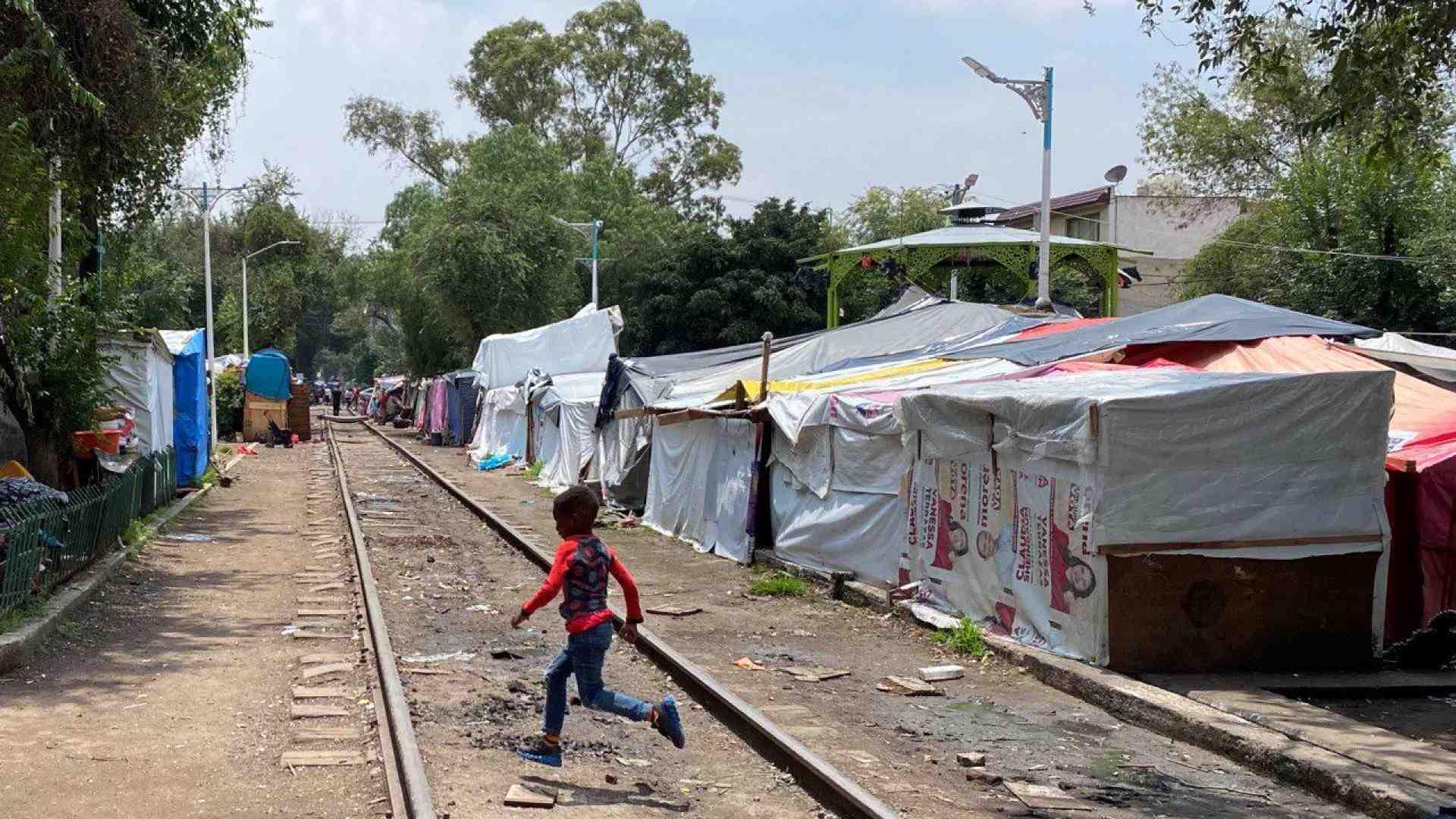 Immagine di Così Città del Messico è diventata la «sala d'attesa dei migranti»