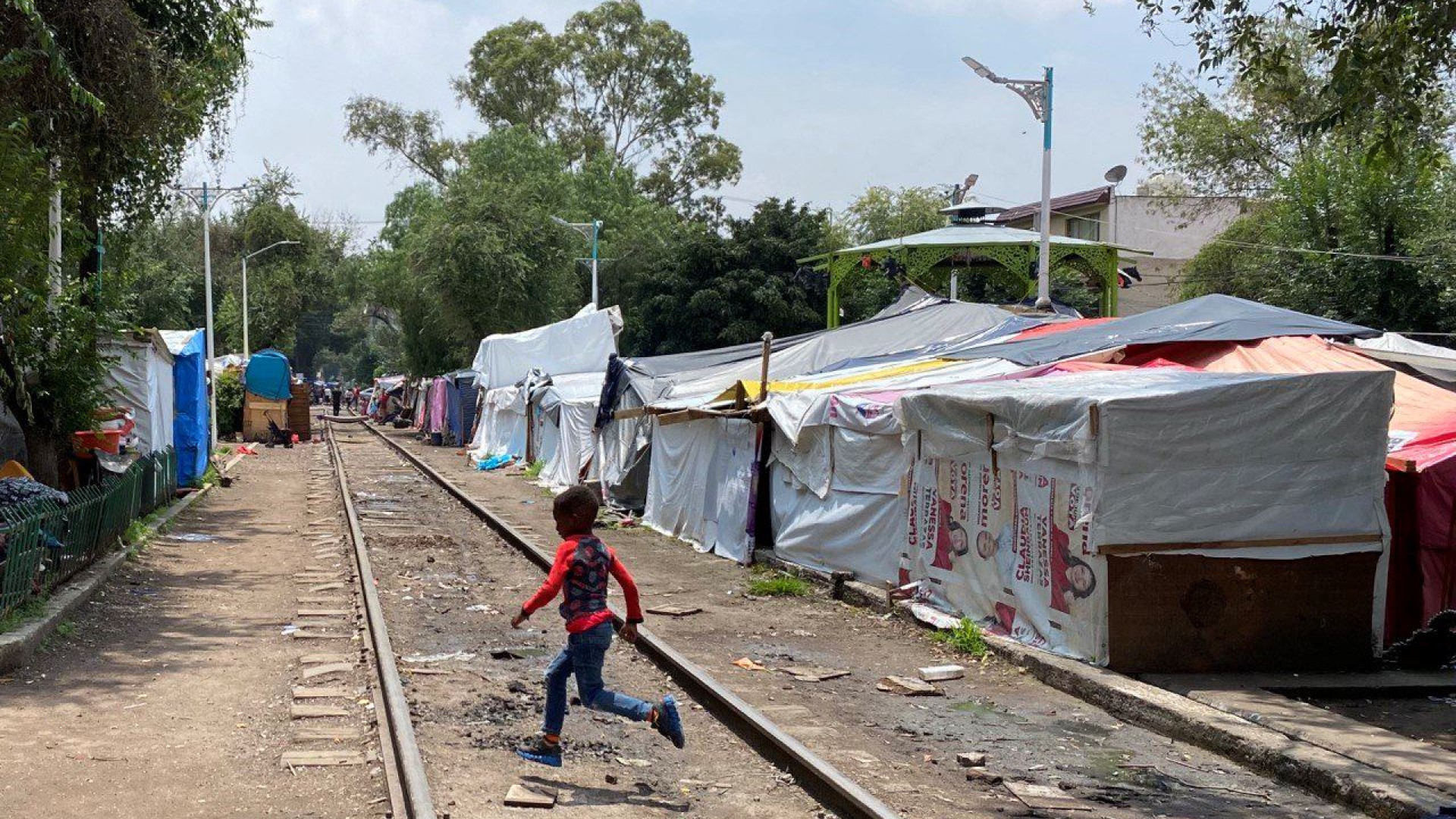 Immagine di Così Città del Messico è diventata la «sala d'attesa dei migranti»