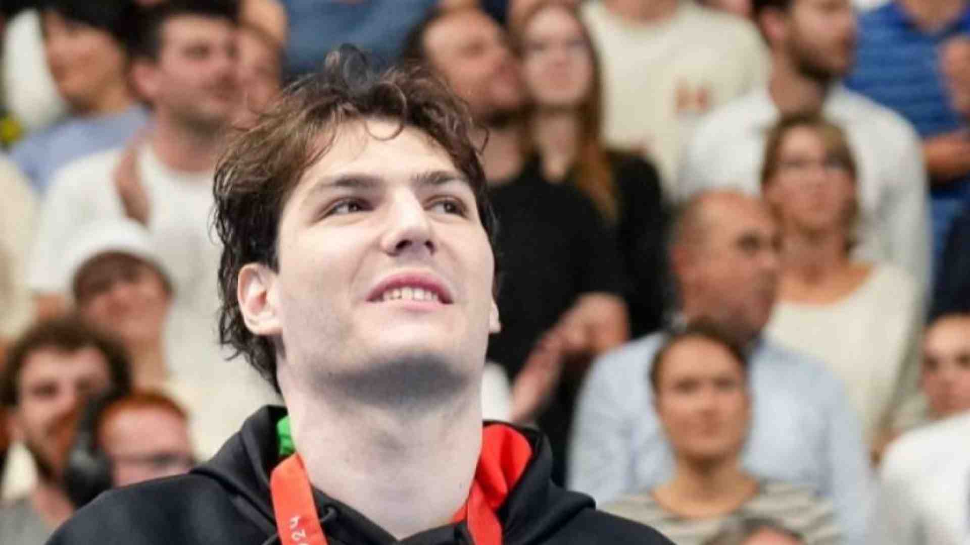 Immagine di Il campione paralimpico Fantin: «Il nuoto cura tutte le ferite»