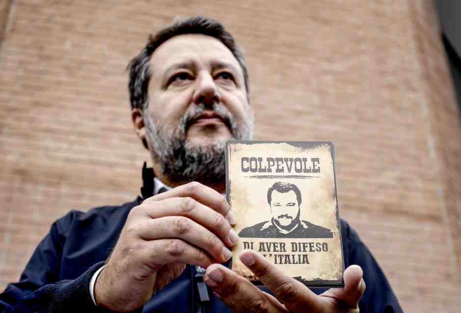 Matteo Salvini (foto Ansa)